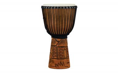 Hand Carved Mahogany Djembe